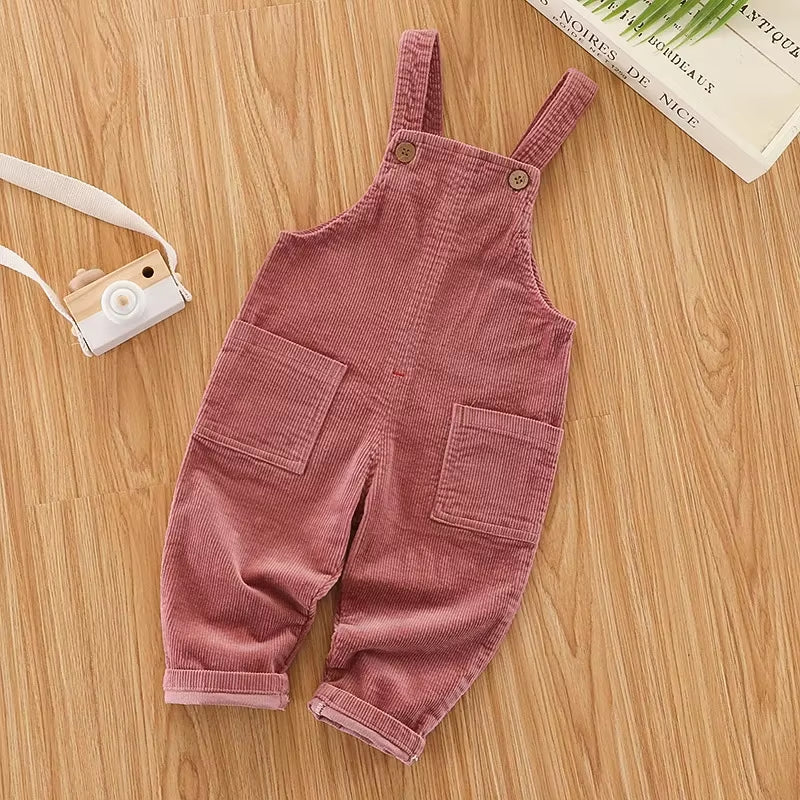 Toddler Denim Overalls - Baby Boys & Girls Jeans Jumpsuit | Kids Dungarees Pants Outfit