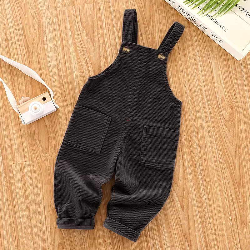 Toddler Denim Overalls - Baby Boys & Girls Jeans Jumpsuit | Kids Dungarees Pants Outfit