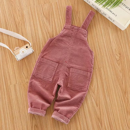 Toddler Denim Overalls - Baby Boys & Girls Jeans Jumpsuit | Kids Dungarees Pants Outfit